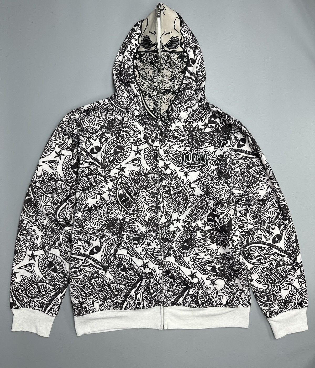 No fear hoodie skull best sale