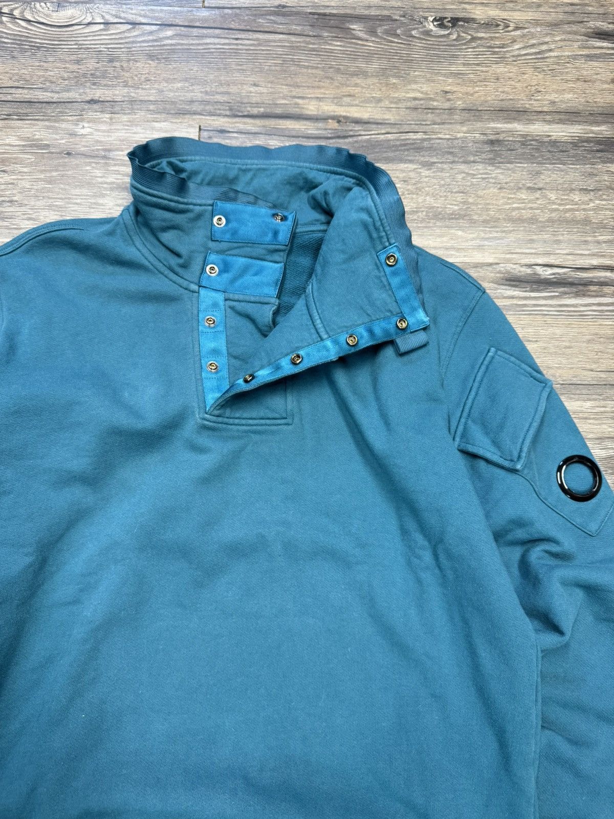 C.P. Company C.P. COMPANY UTILITY QUARTER BUTTON UP SWEATER Size US M / EU 48-50 / 2 - 3 Thumbnail