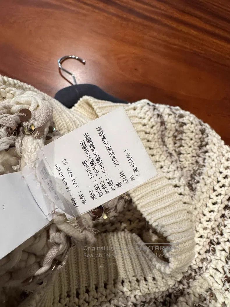 Brunello Cucinelli Brunello Cucinelli Sequined Sweater Size L / US 10 / IT 46 - 7 Thumbnail
