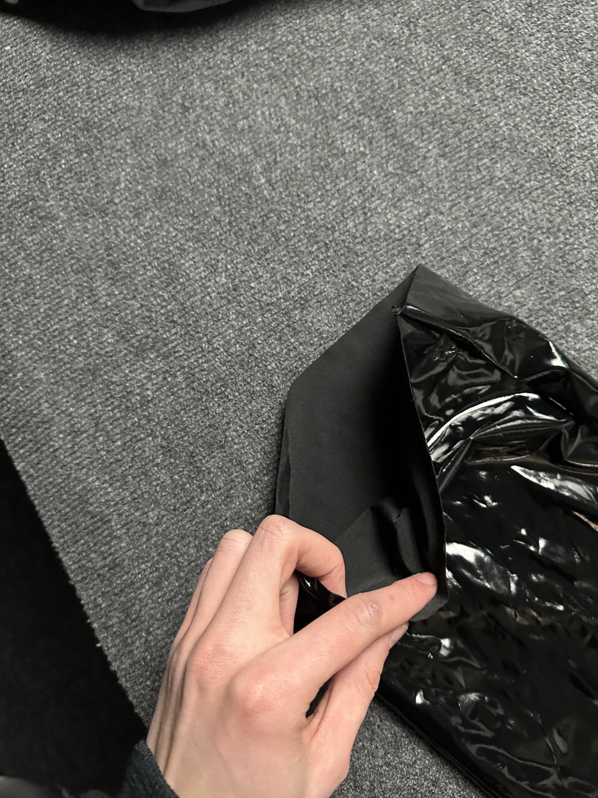 Other SEXY 18+ 🚨 LUXURY BLACK PATENT LATEX Y2K PANTS Size 26" / US 2 / IT 38 - 7 Thumbnail