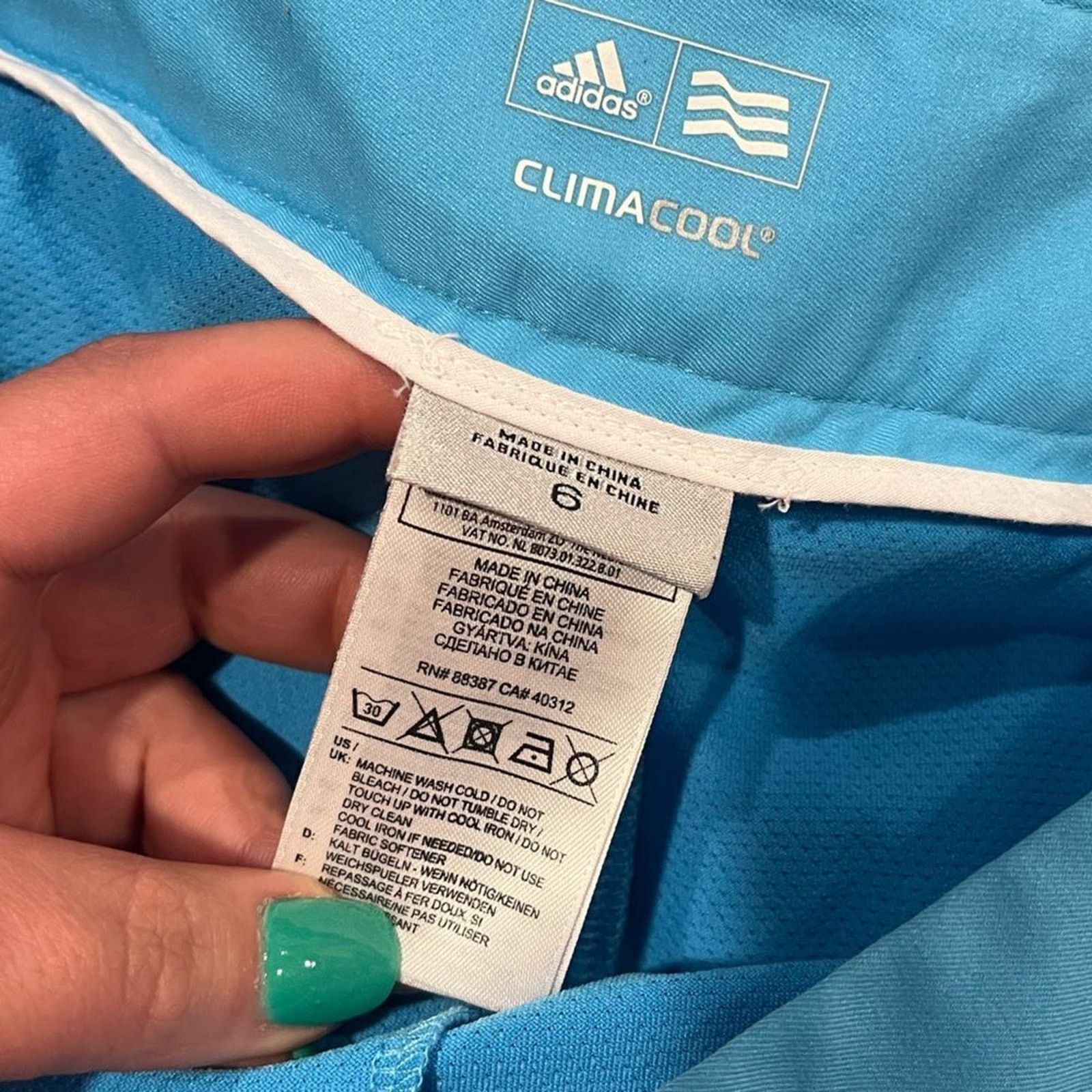 Adidas Adidas Womens Climacool Tennis Golf Mini Skirt A-Line Sz 6 Size 28" / US 6 / IT 42 - 4 Thumbnail