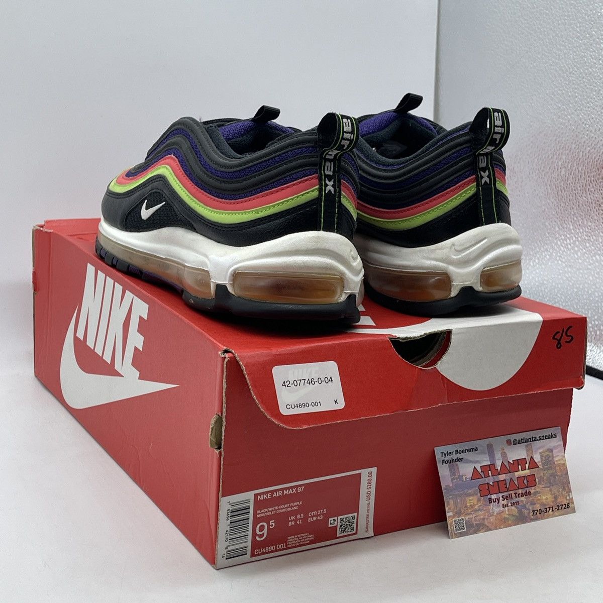 Nike Air max 97 joker Size US 9.5 / EU 42-43 - 4 Thumbnail