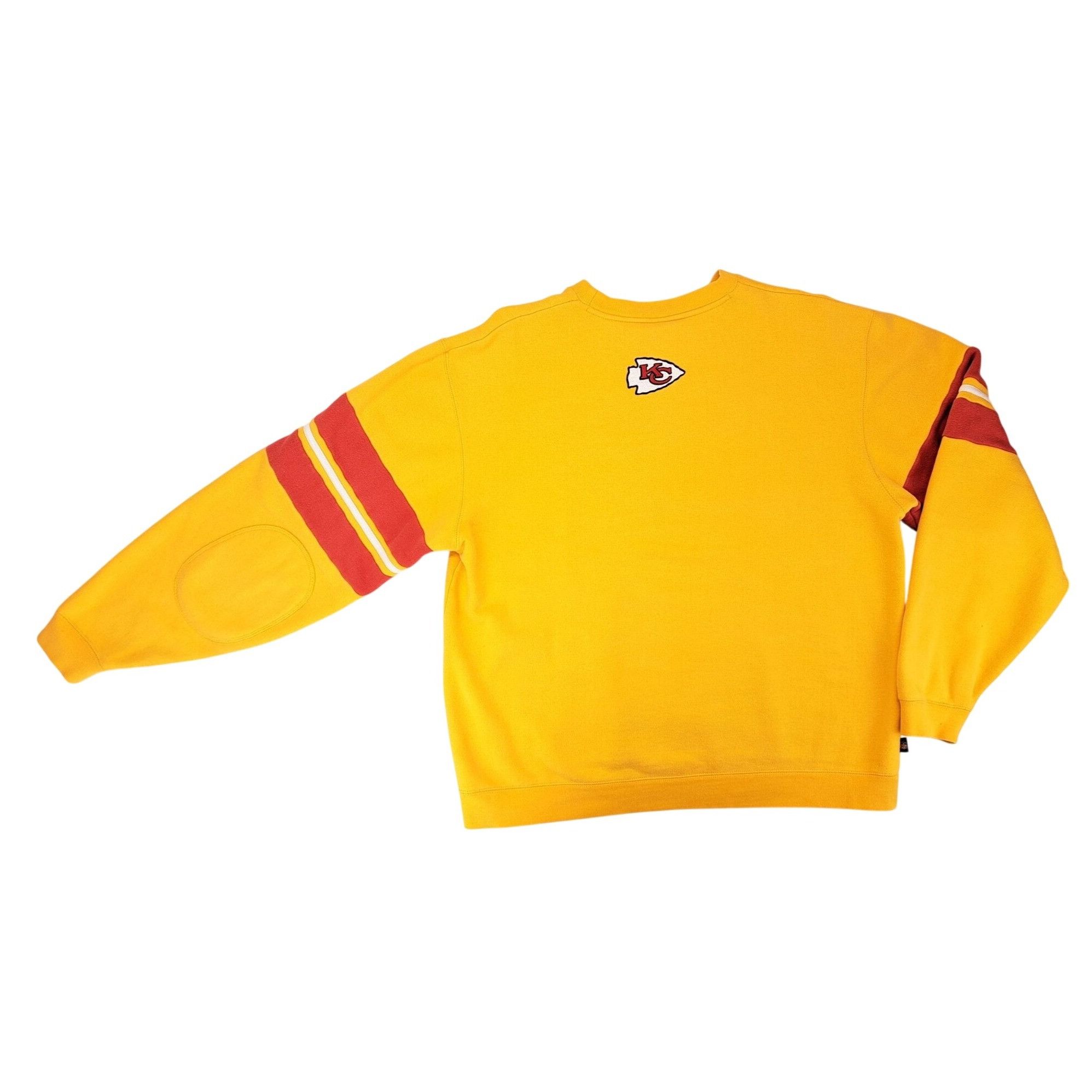 Reebok Vintage Kansas City Chiefs Gold Sweatshirt Gridiron Classic Size US M / EU 48-50 / 2 - 2 Thumbnail