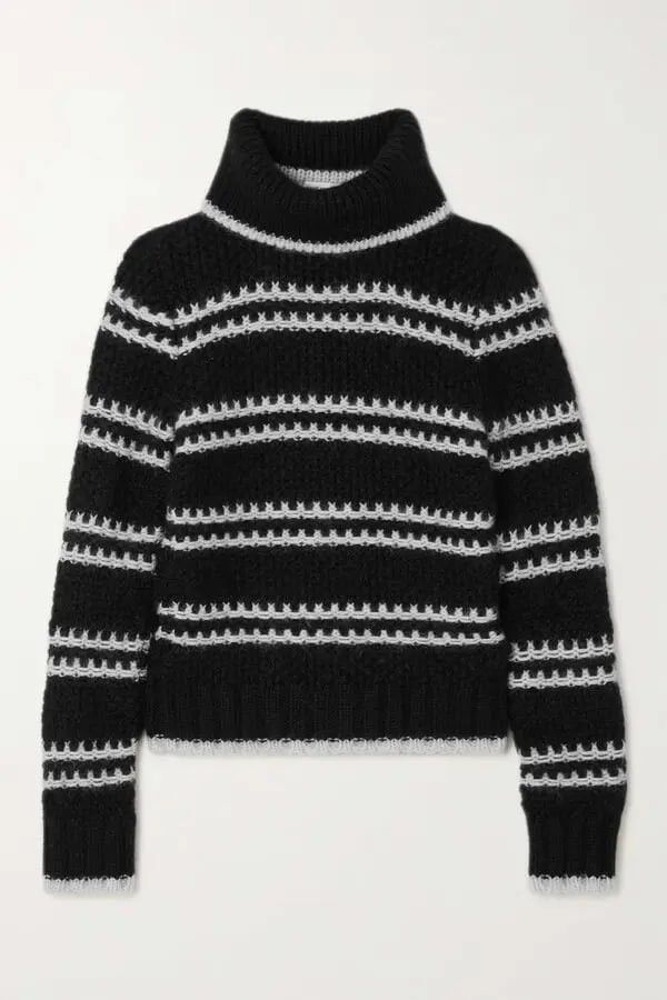 Saint Laurent Paris Saint Laurent Wool Mohair Turtleneck Sweater NWT Size XS / US 0-2 / IT 36-38 - 1 Thumbnail