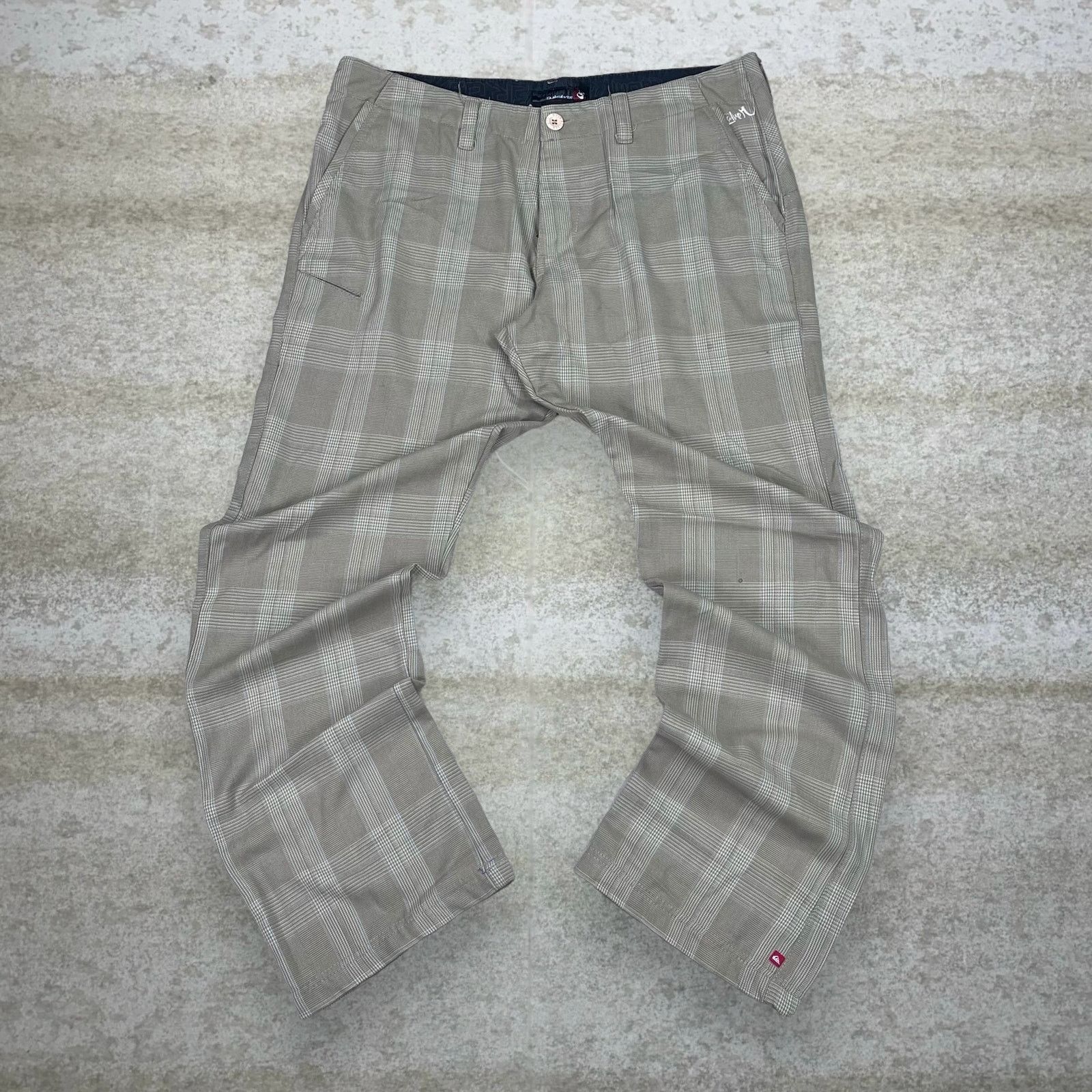 Quiksilver Vintage Y2K Quiksilver Pants 36x32 Regular Straight Leg Tan Size US 36 / EU 52 - 2 Thumbnail