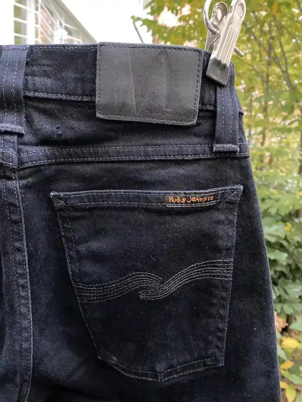 Nudie Jeans Nudie Jeans Tight Long John black Women's denim jeans sz W24 Size 24" / US 00 / IT 34 - 4 Thumbnail