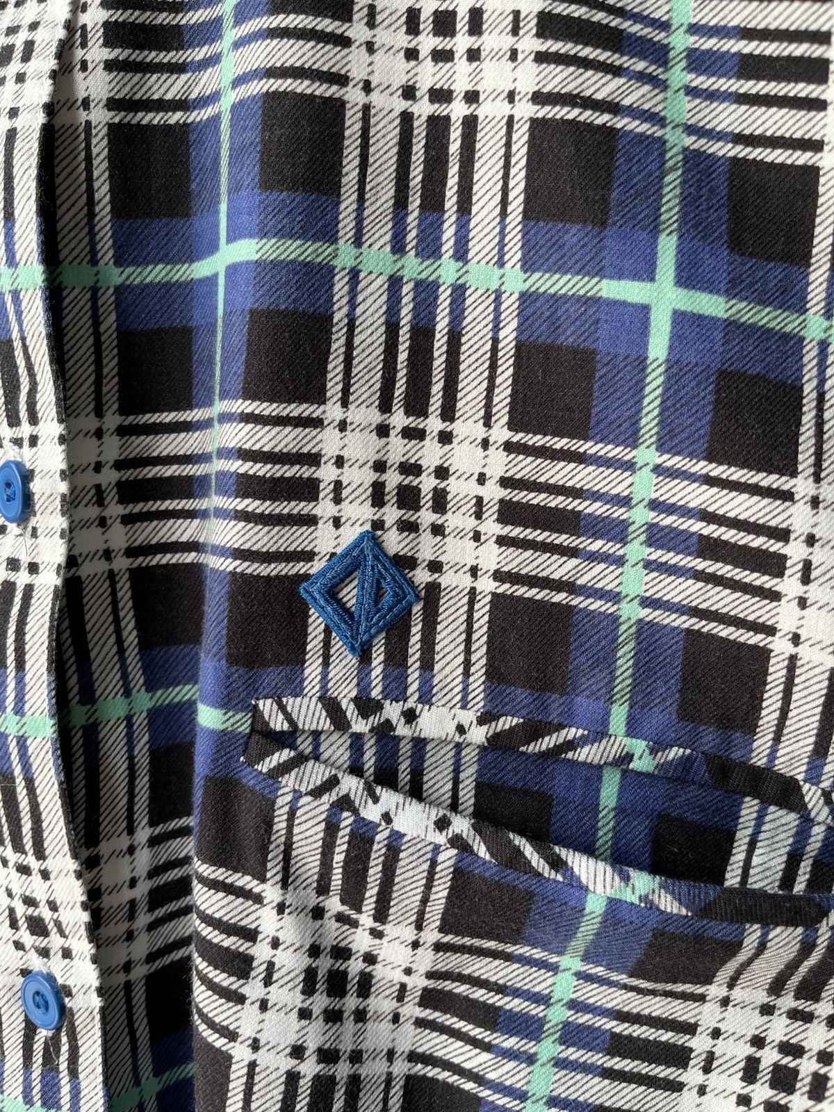 Dior Christian Dior Blue plaid shirt. Size S / US 4 / IT 40 - 10 Thumbnail