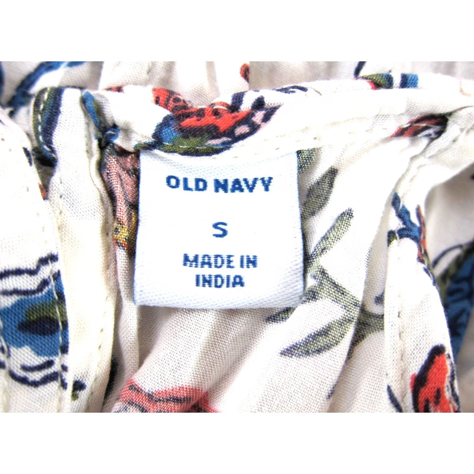 Old Navy Old Navy Floral Maxi Tank Dress S Women's Sleeveless High Neck 100% Rayon Pink Blue White Floral Size S / US 4 / IT 40 - 3 Thumbnail