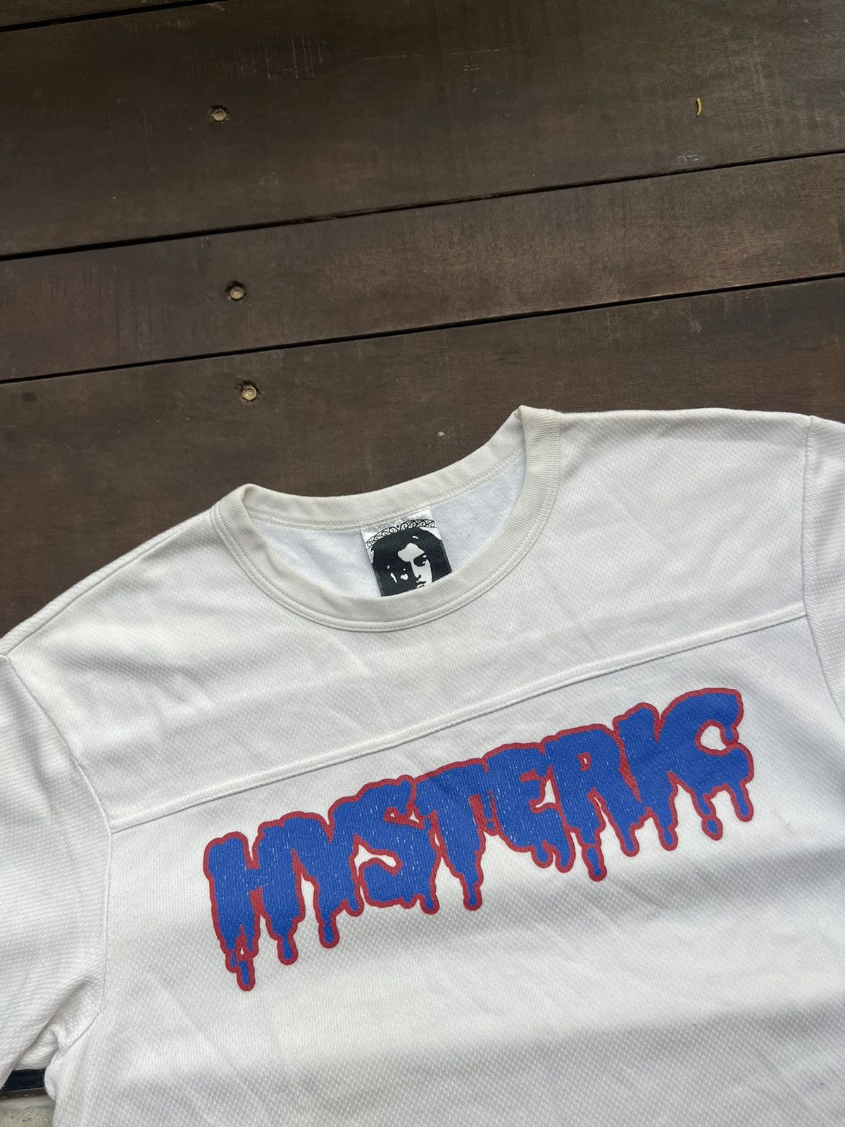 Hysteric Glamour HYSTERIC GLAMOUR BLOODY LOGO TEE Y2K Size US M / EU 48-50 / 2 - 2 Thumbnail