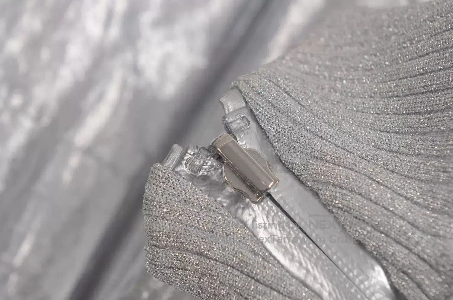 Fendi fendi silver down jacket with unique design. Size US M / EU 48-50 / 2 - 5 Thumbnail
