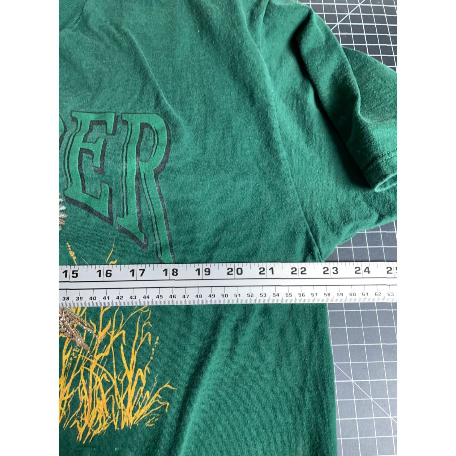 Vintage VINTAGE Gander Mountain Turkey Print T-Shirt XL Green 90s Signet Tag 50/50 Cotton-Polyester Men’s Shirt Short Sleeve Crew Neck Size US XL / EU 56 / 4 - 5 Thumbnail