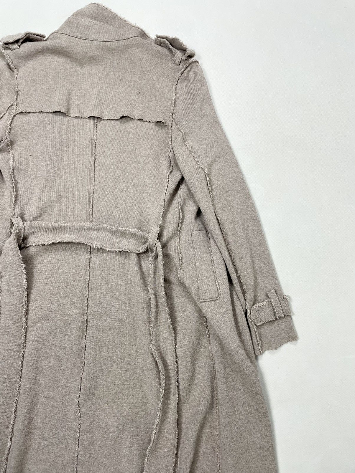 Harris Wharf London Harris Wharf London 🐚 disstressed y2k avandgarde coat Size S / US 4 / IT 40 - 14 Thumbnail