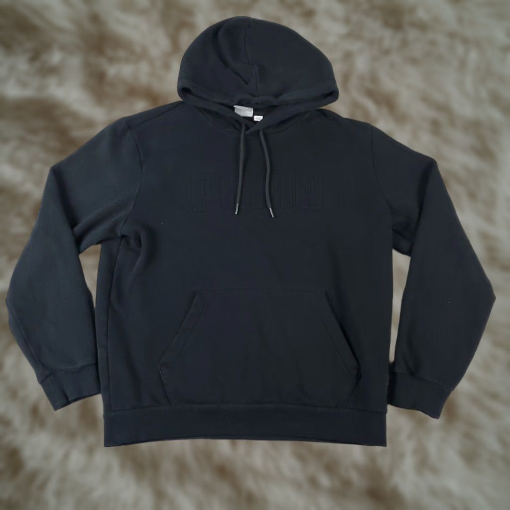 Puma PUMA Hoodie Mens Medium Black Casual Pullover Sweatshirt Size US M / EU 48-50 / 2 - 1 Thumbnail
