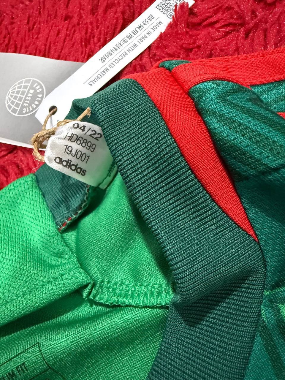 Adidas Mexico National Team Home Jersey 2022/23 – Size L ( Size US L / EU 52-54 / 3 - 6 Thumbnail
