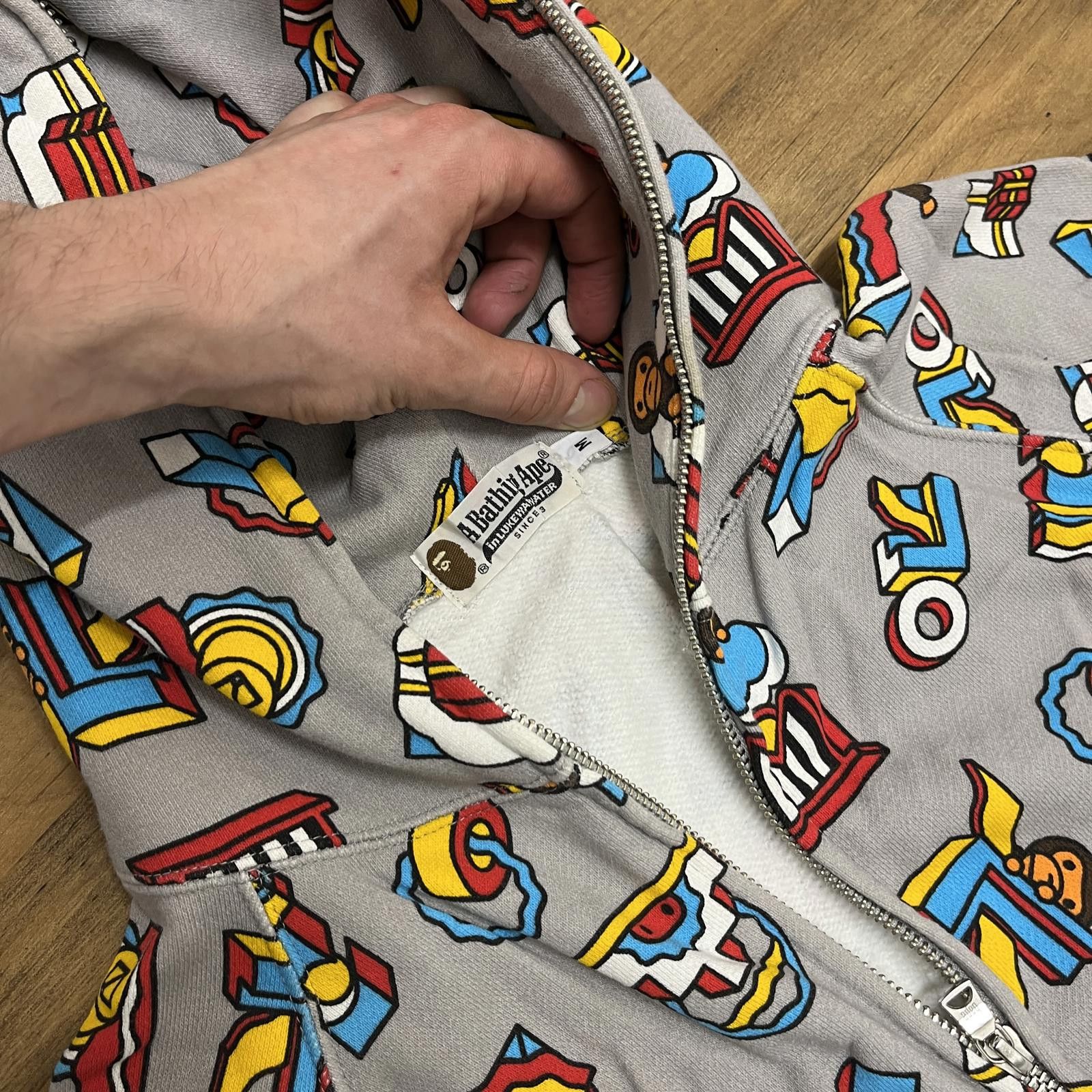 Bape BAPE Baby Milo Zip-up Hoodie - A Bathing Ape Size US M / EU 48-50 / 2 - 4 Thumbnail