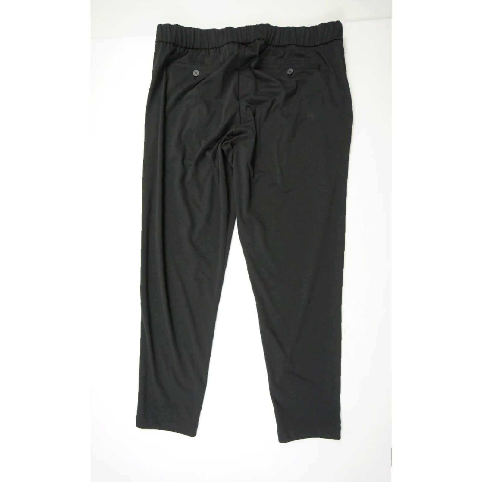 Bonobos BONOBOS Men’s Jogger Pants - Black - XL - Drawstring - Tapered Fit - Casual Activewear - Solid Solid Black - Inseam 31 in - Regular Size Type - Men Size US 36 / EU 52 - 6 Thumbnail