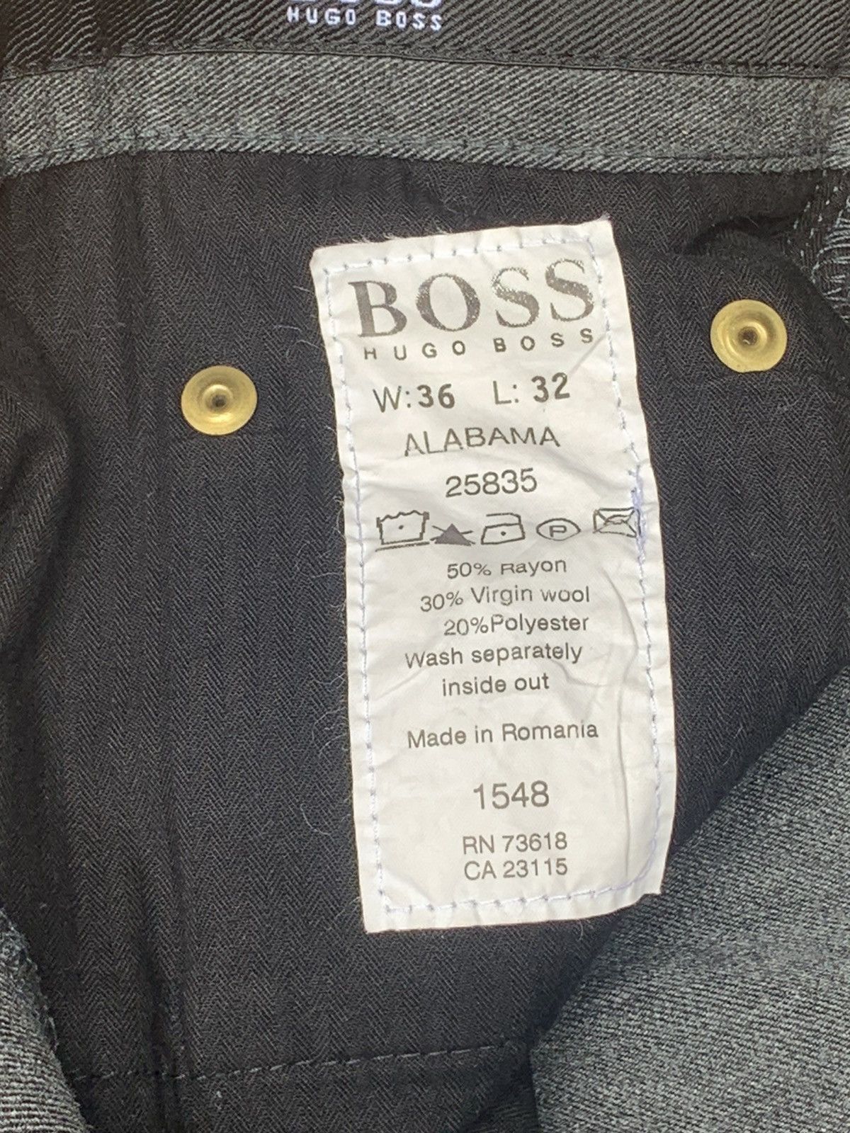 Hugo Boss Hugo Boss Select Line Alabama 3 Blend Jeans Style Size US 35 - 17 Thumbnail