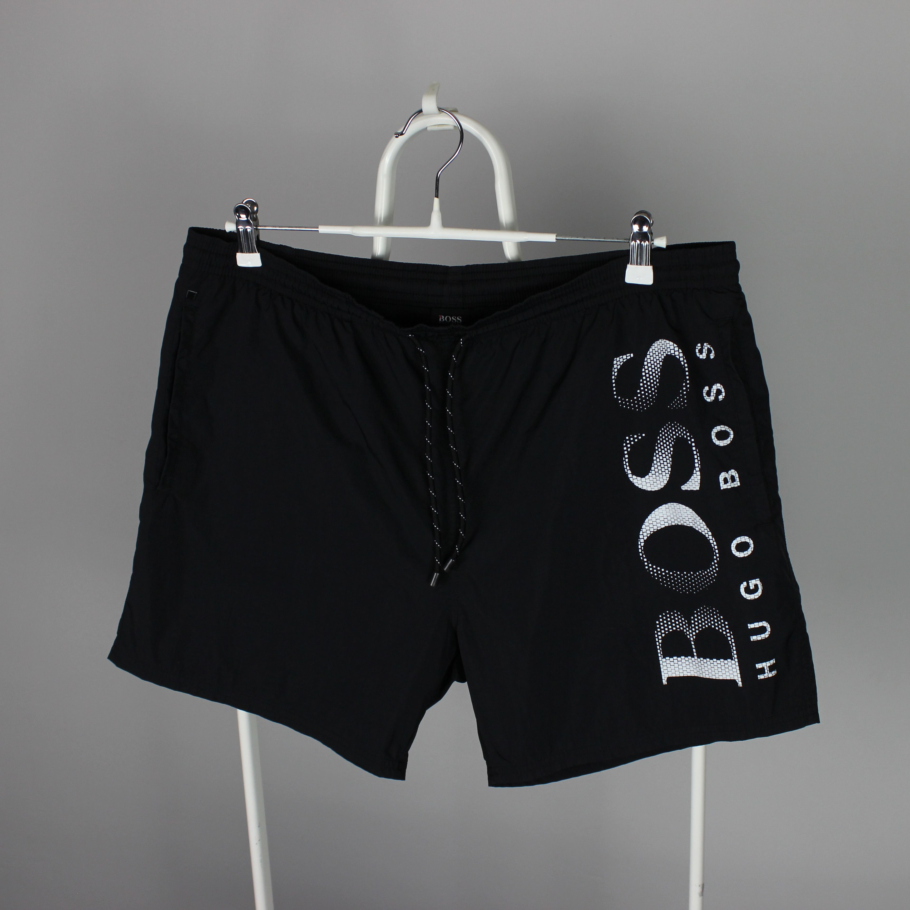 Hugo Boss Hugo Boss swimwear big logo shorts XL black Size US 36 / EU 52 - 1 Thumbnail