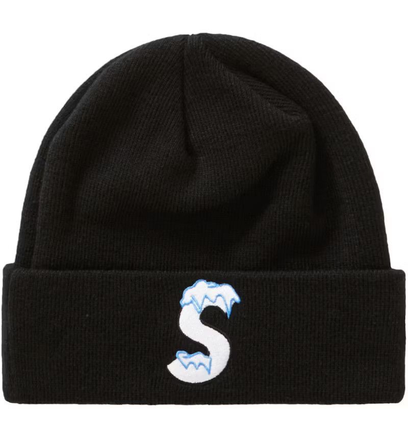 New Era × Supreme FW20 Supreme x New Era S logo Beanie Black Small Box Logo Size ONE SIZE - 8 Thumbnail