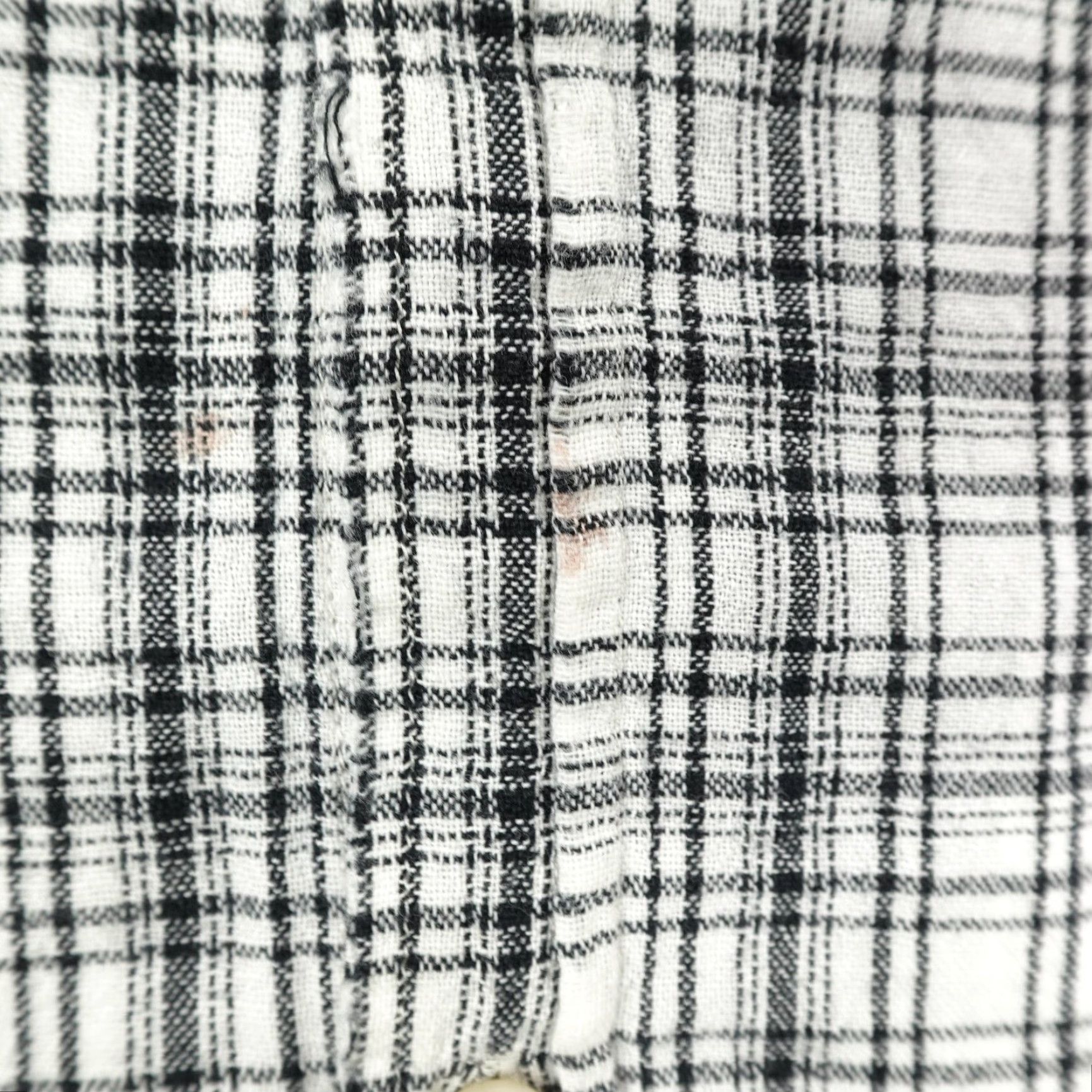 Norse Projects Norse Projects Shirt Mens Large Blue Gray Plaid Cotton Linen Blend Casual Summer Short Sleeve Button-Up Size US L / EU 52-54 / 3 - 5 Thumbnail