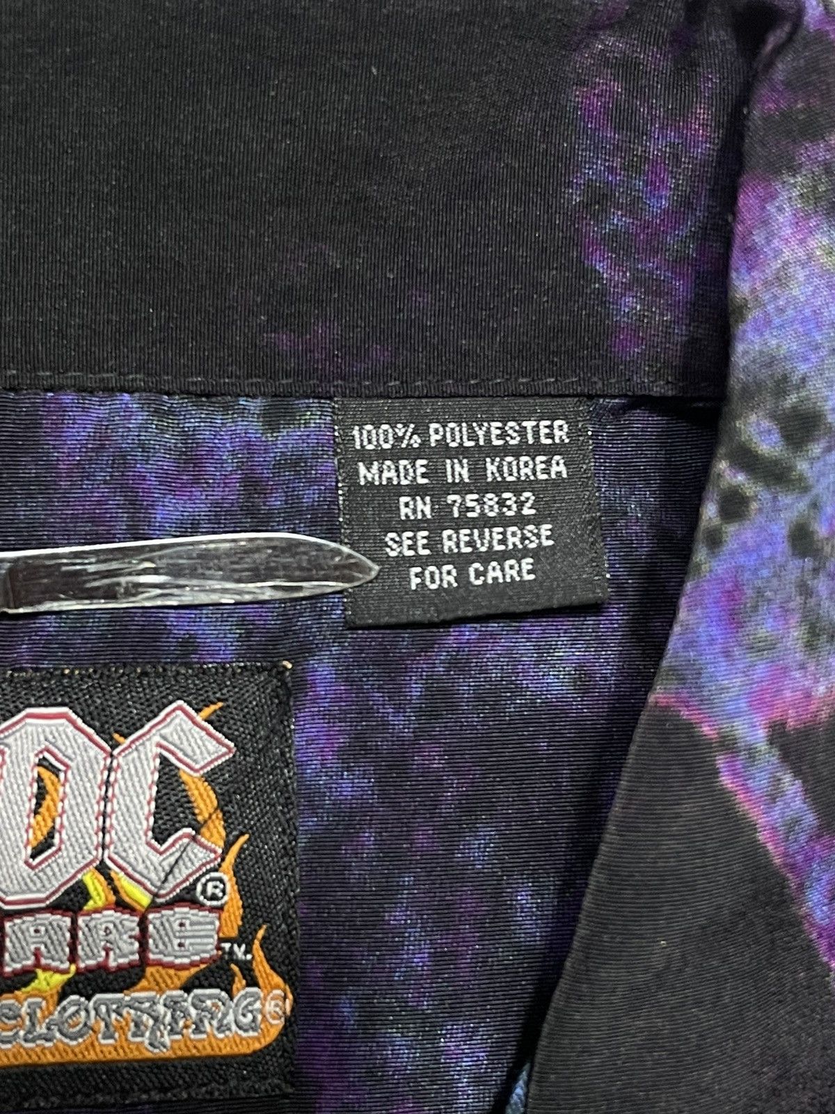 AC/DC Vintage AD/DC Graphic Shirt Short Sleeve Band 90s Made USA Size US XL / EU 56 / 4 - 6 Thumbnail
