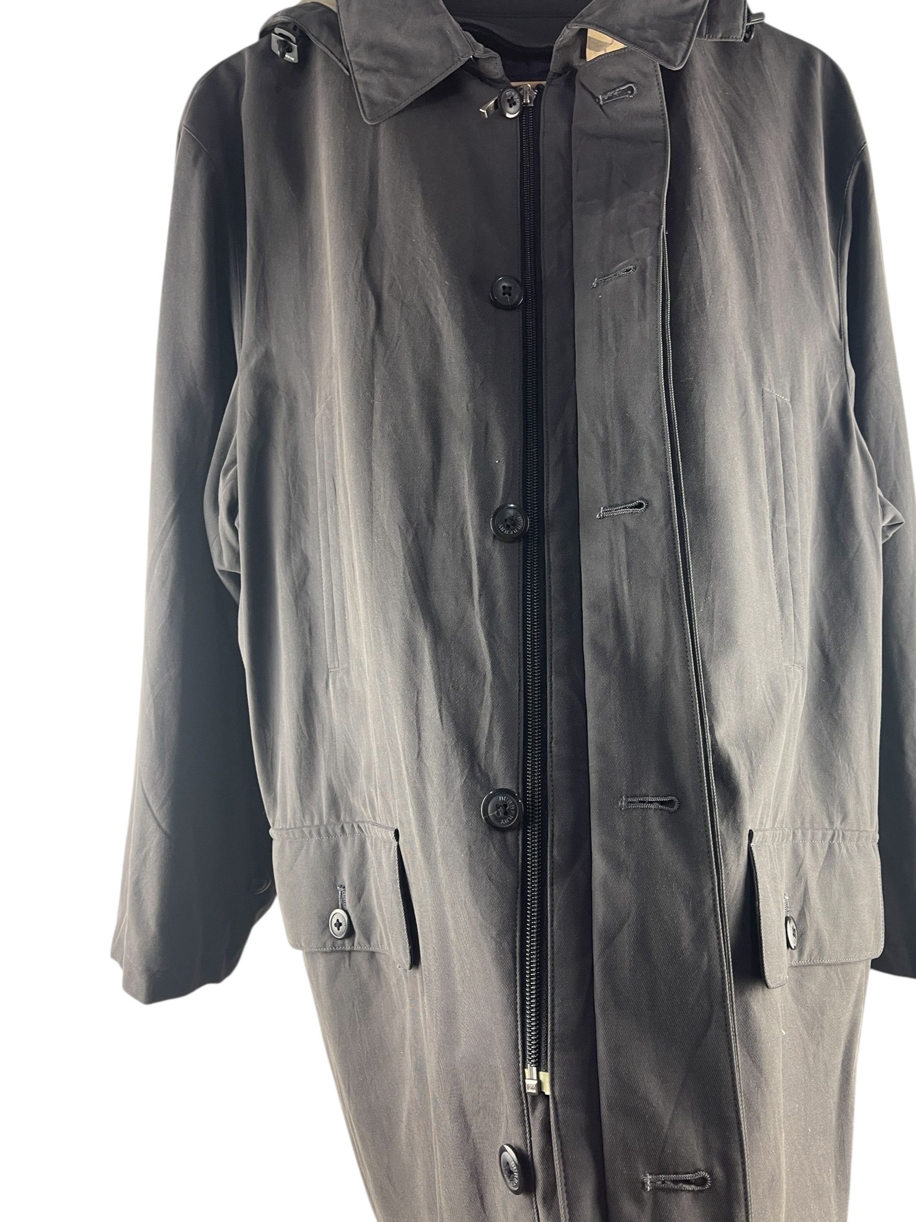Burberry Burberry London Hooded Coat Jacket Size L / US 10 / IT 46 - 8 Thumbnail