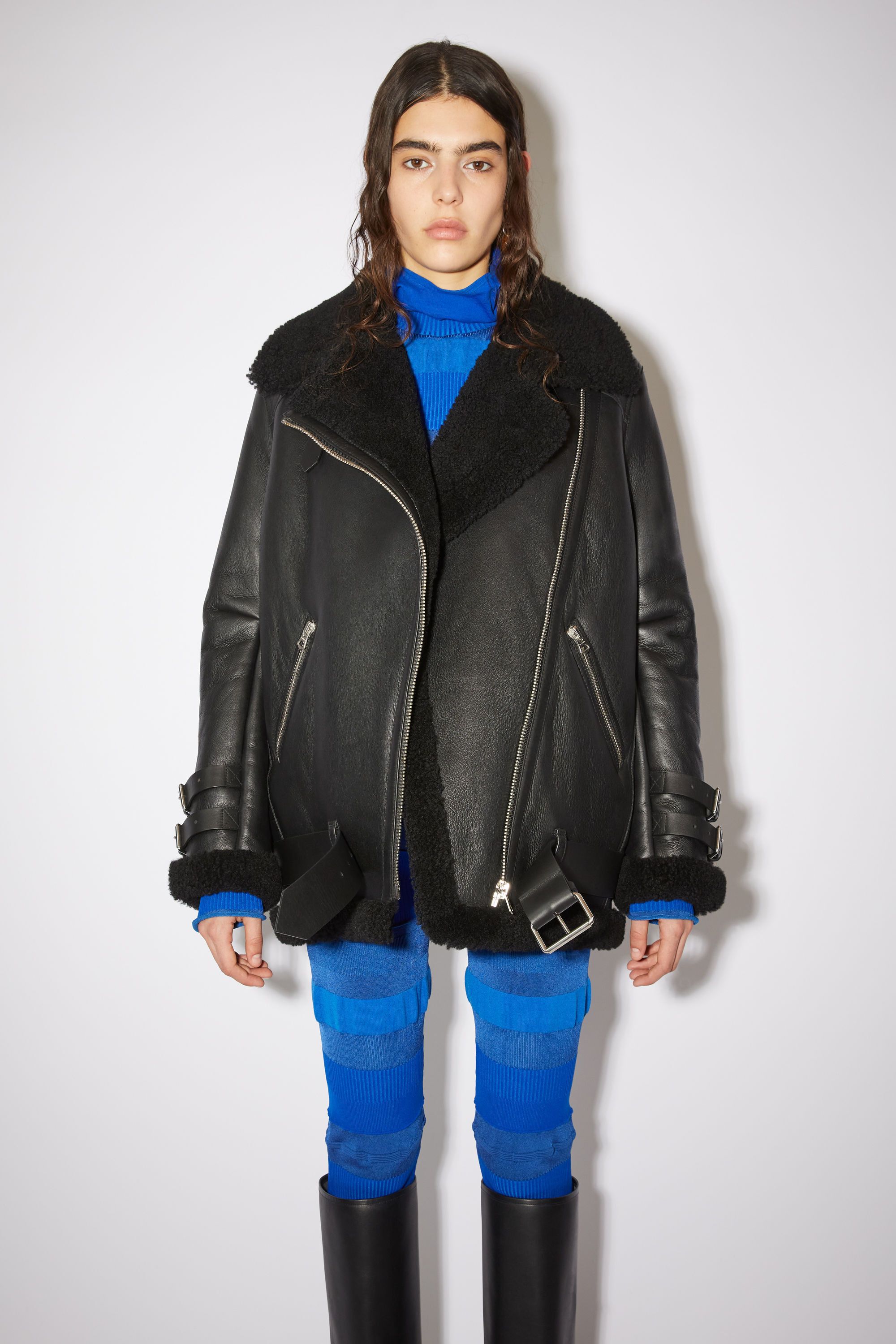Acne Studios Acne studios shearling leather jacket Size S / US 4 / IT 40 - 5 Thumbnail
