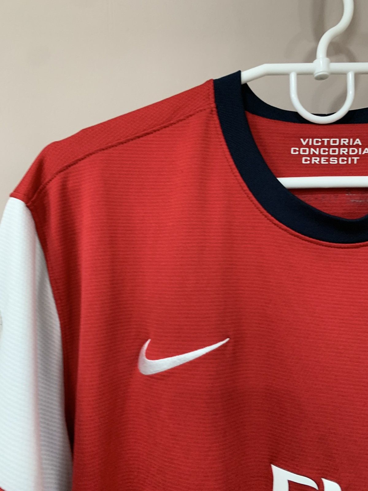 Nike Arsenal London Football Shirt Nike Soccer Jersey PODOLSKI Size US XL / EU 56 / 4 - 5 Thumbnail