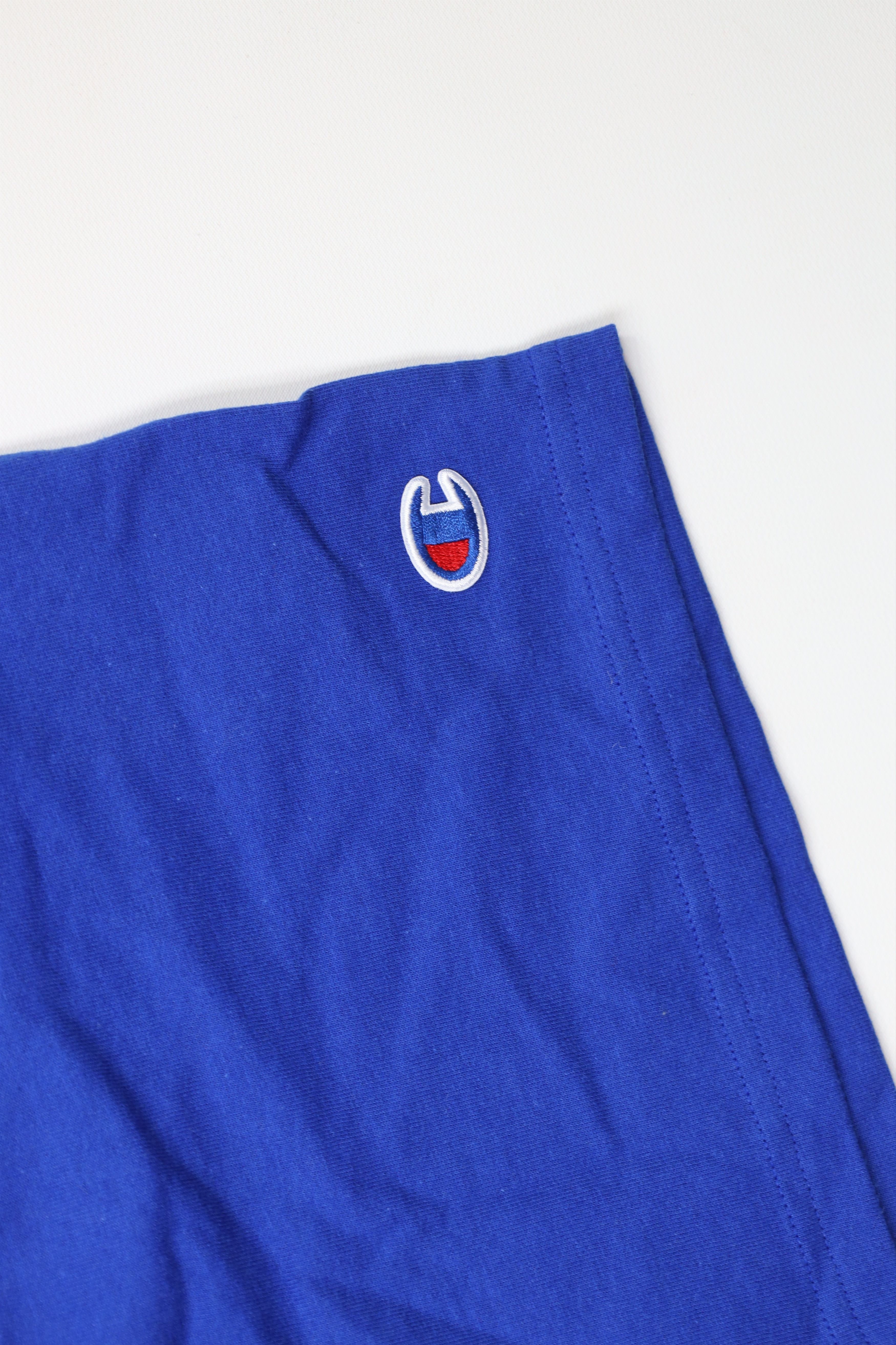 Champion Vintage Champion Classic Logo Above Knee Shorts Blue Cotton Size US 38 / EU 54 - 5 Thumbnail