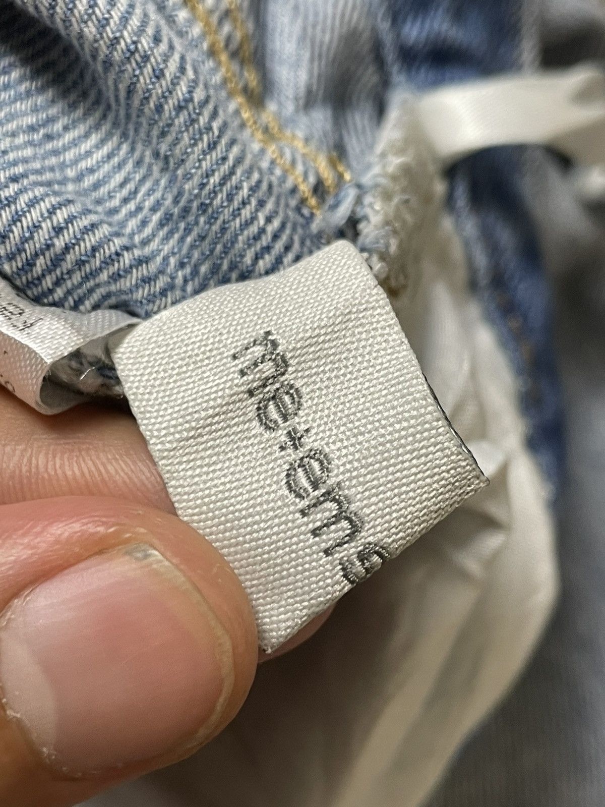 Japanese Brand × Vintage Me+Emselect Brand Ripped Knee Jeans (117) Size US 26 / EU 42 - 6 Thumbnail