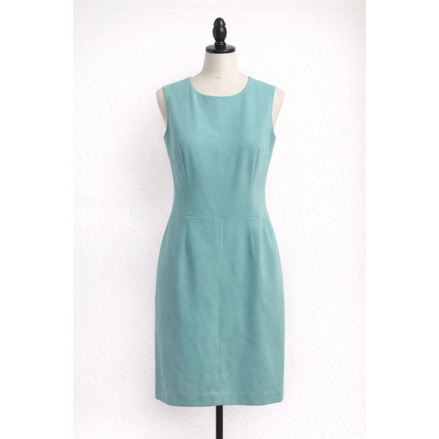 Diane von Furstenberg Diane von Furstenberg Blue Sheath Dress Sleeveless Scoop Neck Size 14 Size XL / US 12-14 / IT 48-50 - 1 Thumbnail