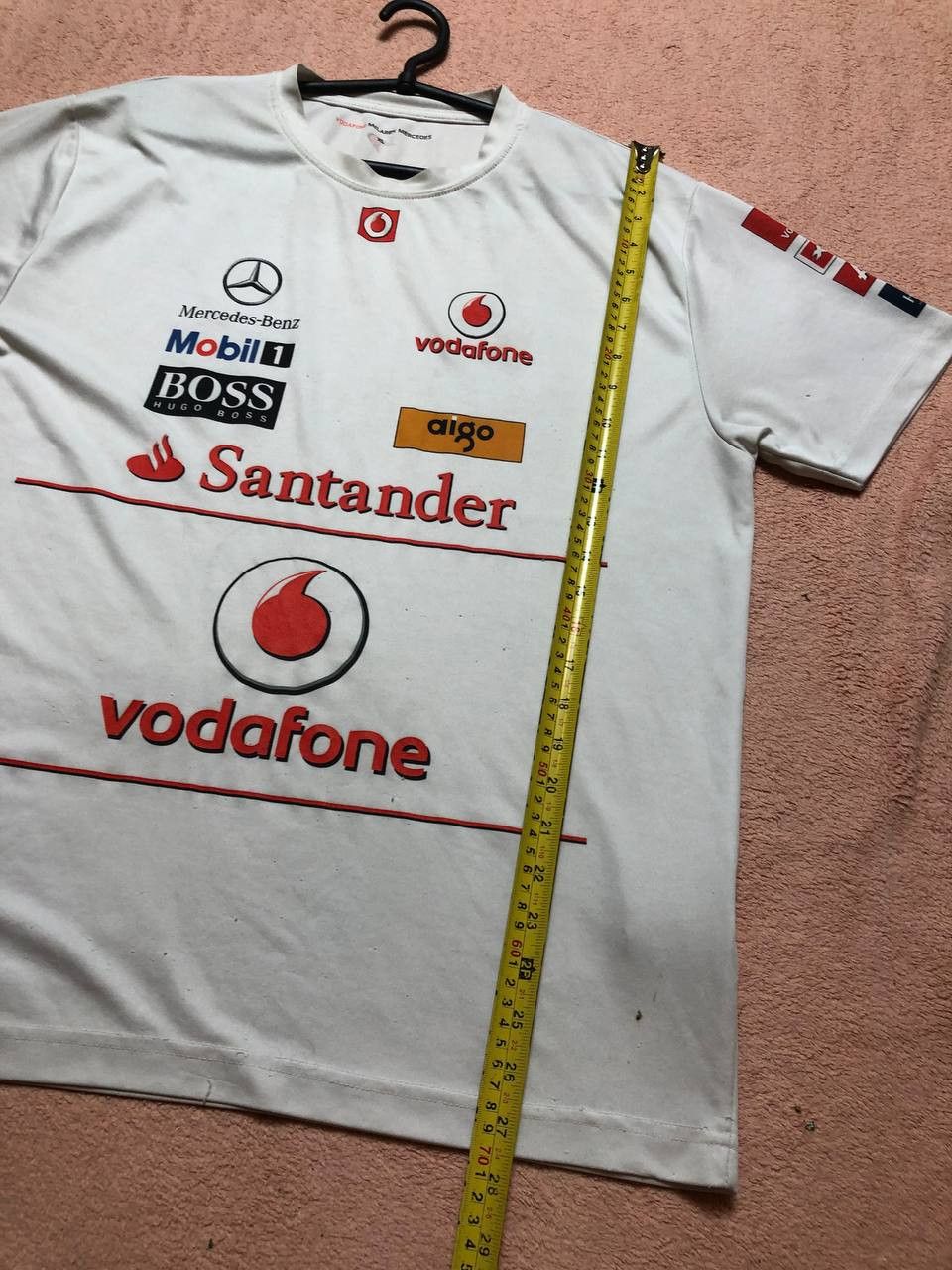 Mercedes-Benz Mercedes Benz McLaren Vodafone racing t-shirts Size US XL / EU 56 / 4 - 13 Thumbnail