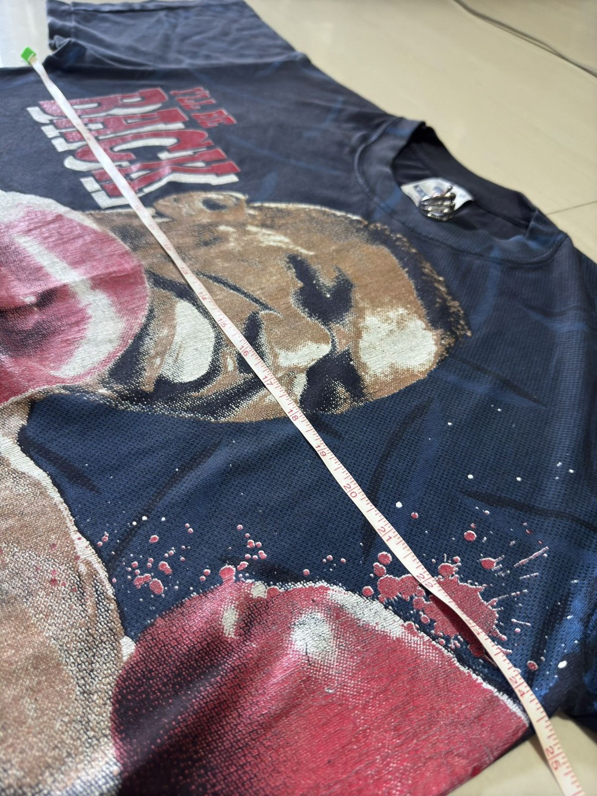 Vintage May 1995 Mike Tyson 90’s Champion Boxing AOP T-America Shirt Size US XL / EU 56 / 4 - 10 Thumbnail