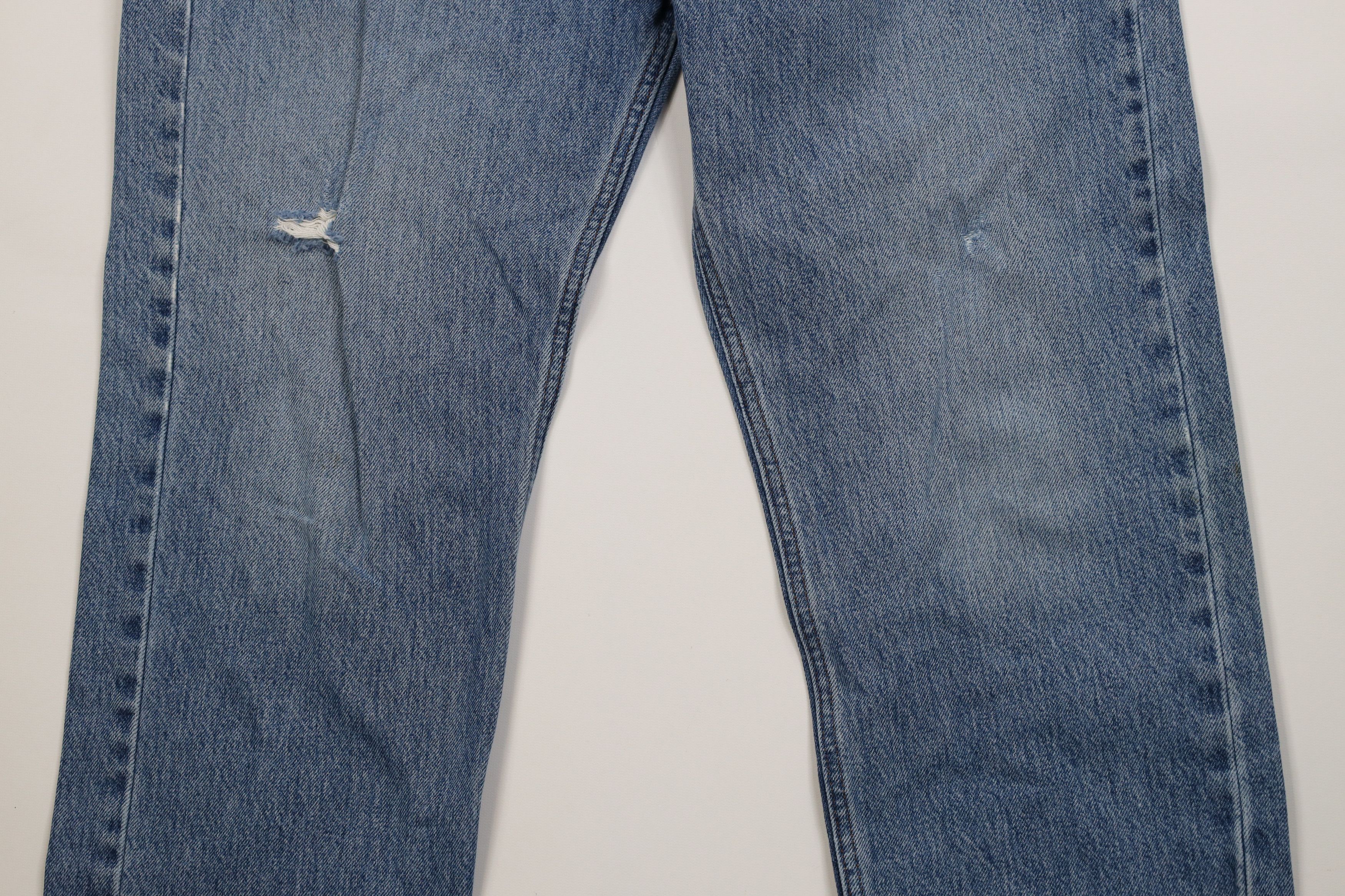 Harley Davidson Vintage 90s Y2K Harley Davidson Straight Leg Denim Jeans Size US 36 / EU 52 - 3 Thumbnail