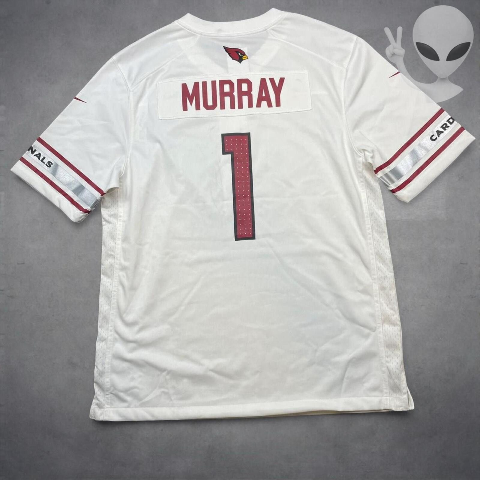 Nike Nike NFL Kyler Murray #1 Cardinals Vapor White Jersey Large Size US L / EU 52-54 / 3 - 7 Thumbnail