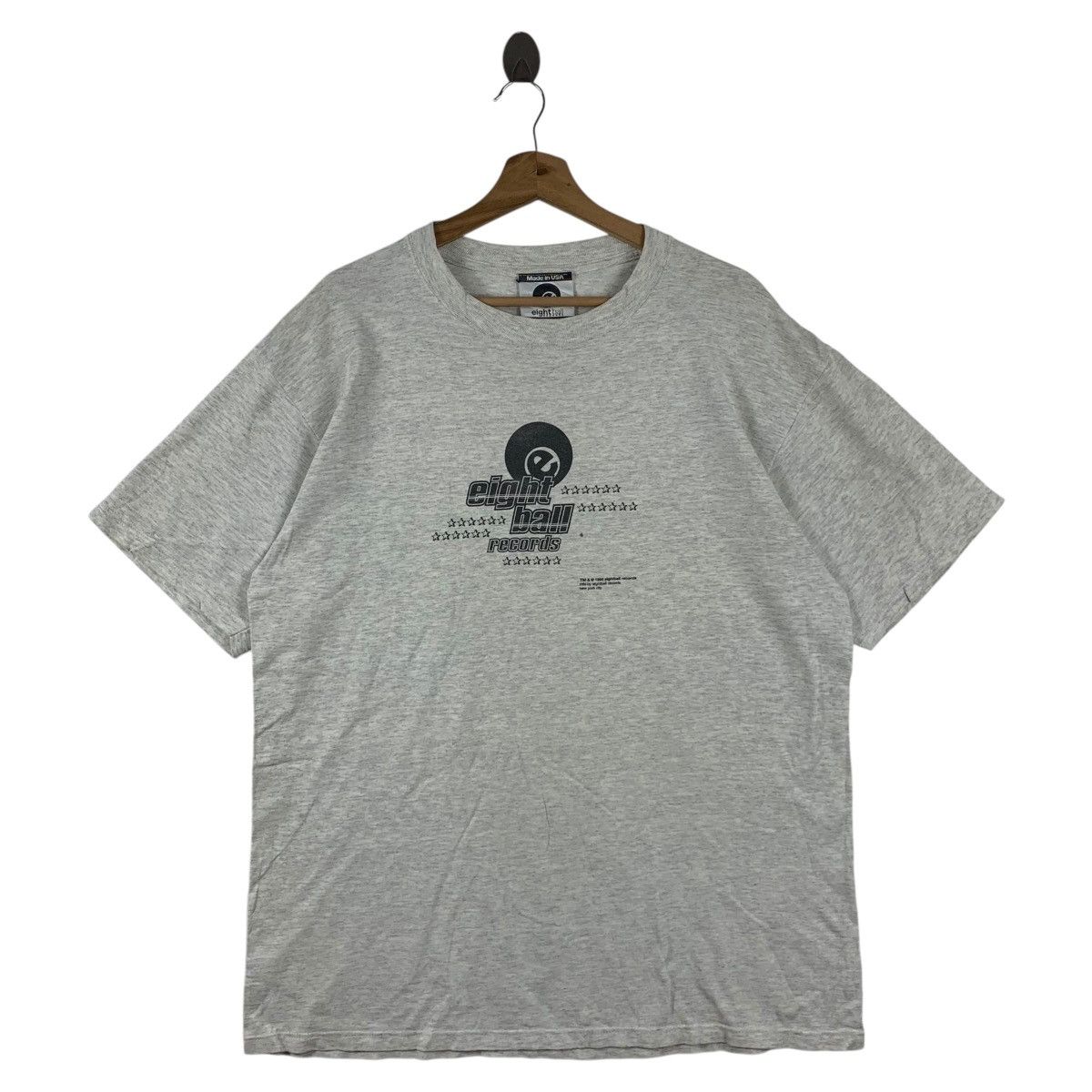 Band Tees Vintage EIGHTBALL RECORDS american independent record tee Size US L / EU 52-54 / 3 - 1 Thumbnail