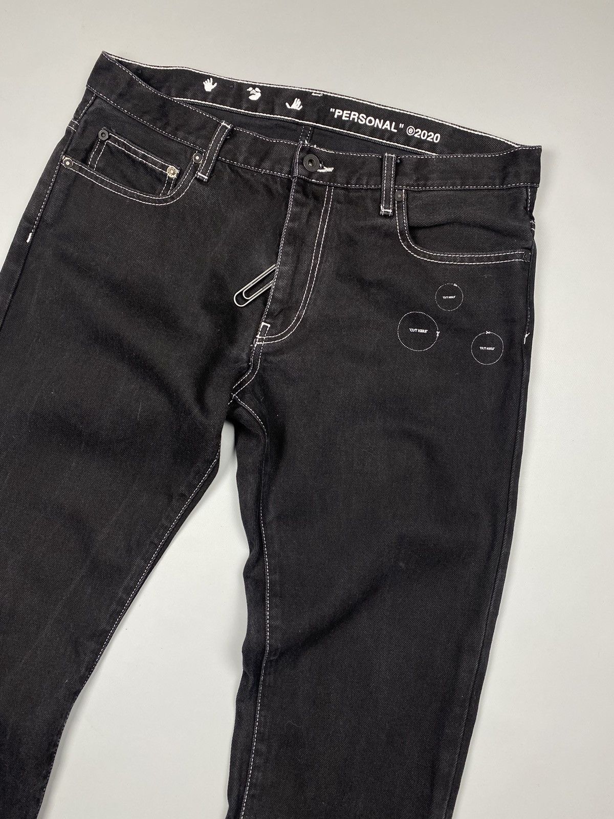 Off-White Off White Denim jeans Virgil Abloh size 34 Size US 34 / EU 50 - 3 Thumbnail