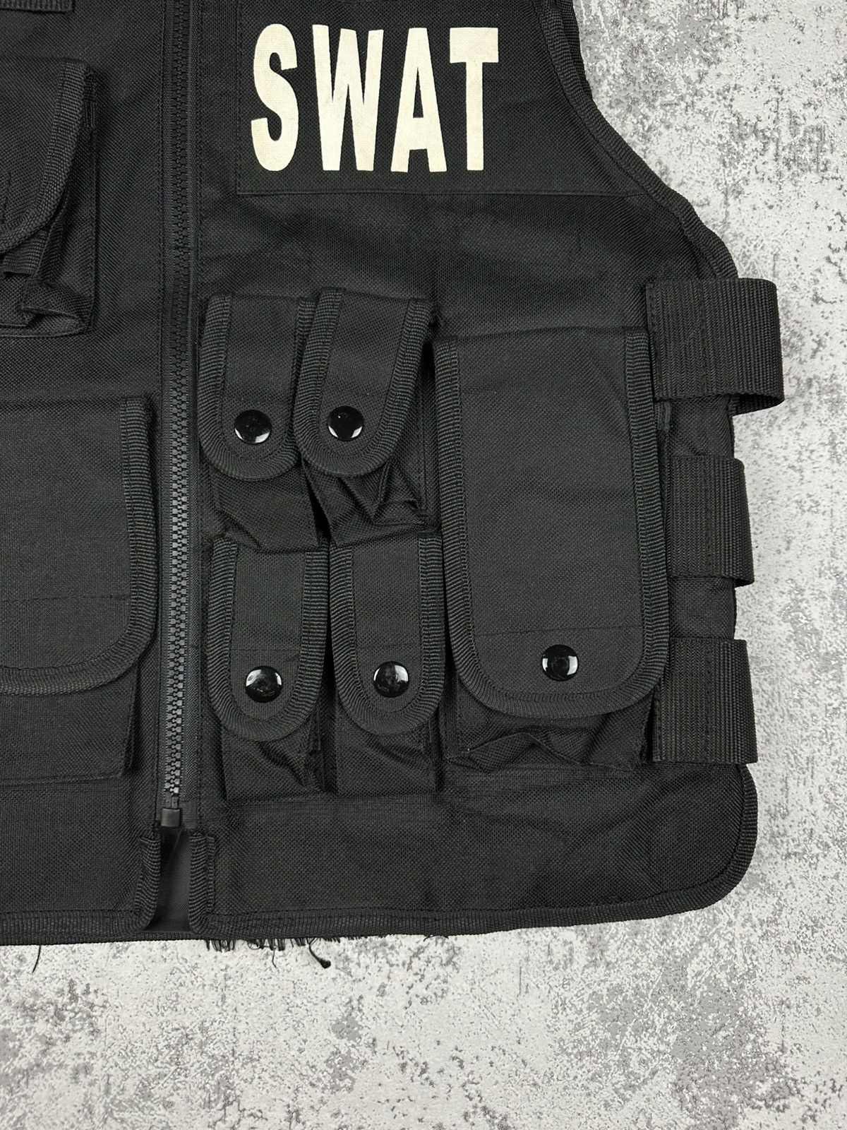 Other SWAT Tactical Vest Wish Black Multi Pocket Vintage Size US M / EU 48-50 / 2 - 7 Thumbnail