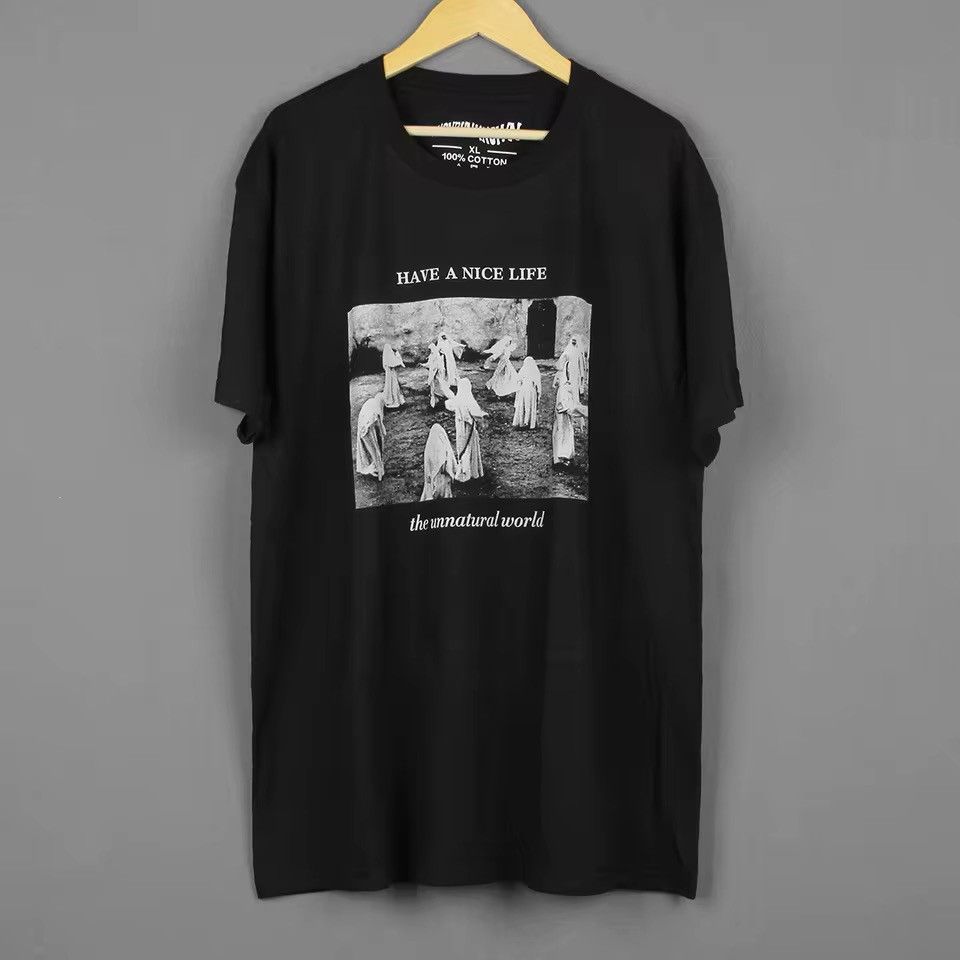 Japanese Brand × Vintage The Unnatural World Graphic Printed Cotton Tshirt Size US XL / EU 56 / 4 - 1 Thumbnail