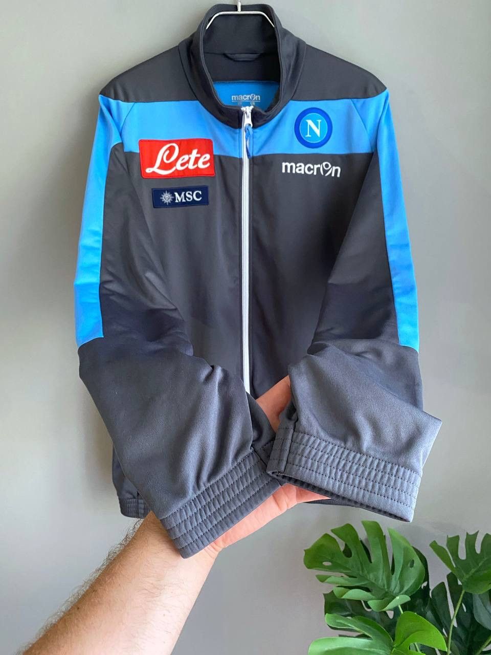 Macron Macron SSC Napoli 2012/2013 Soccer Track Jacket, Size XXL Size US XXL / EU 58 / 5 - 7 Thumbnail