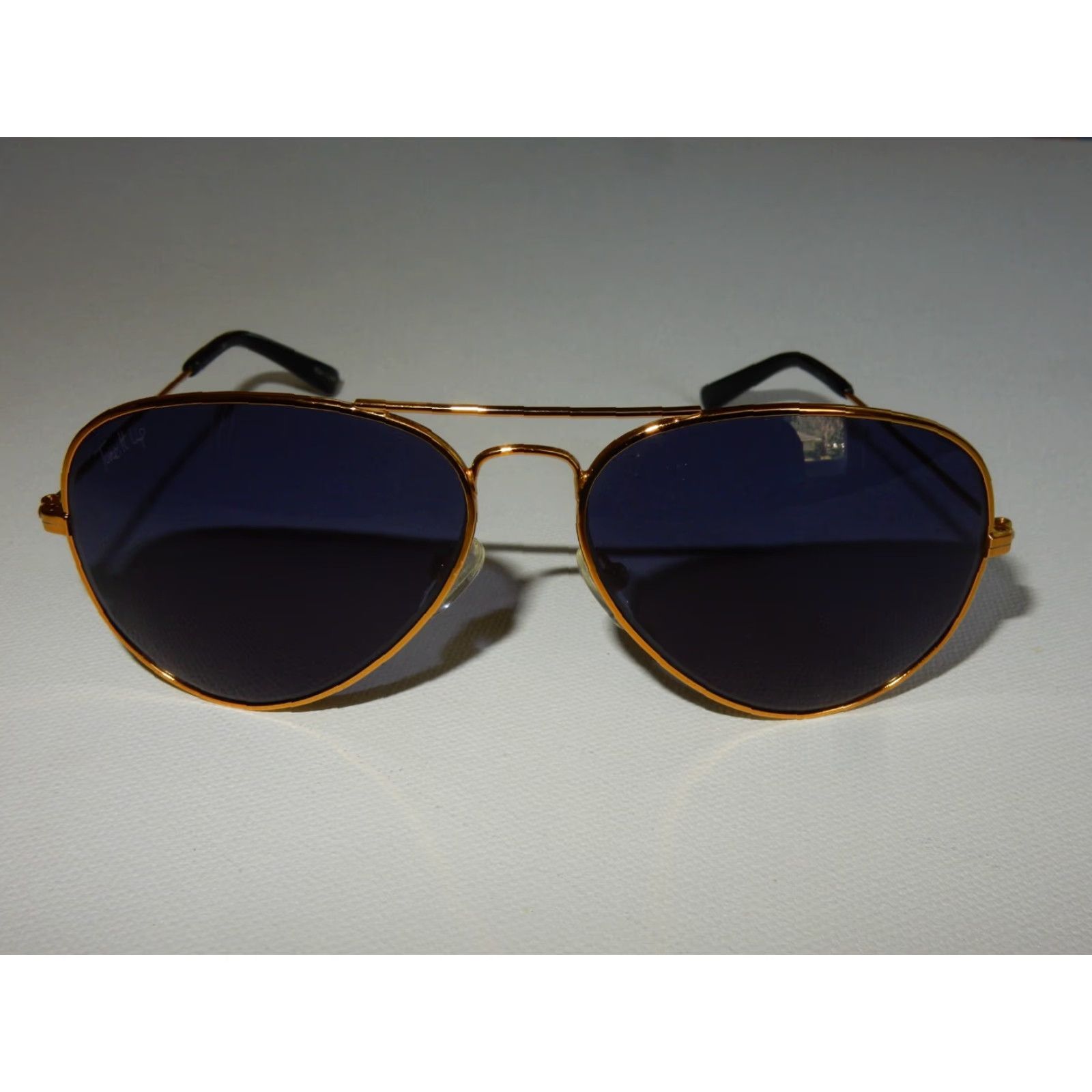 Vintage VINTAGE Blue Crush Sunglasses Men 58mm Gold Scratch-Resistant Frame Size ONE SIZE - 2 Thumbnail