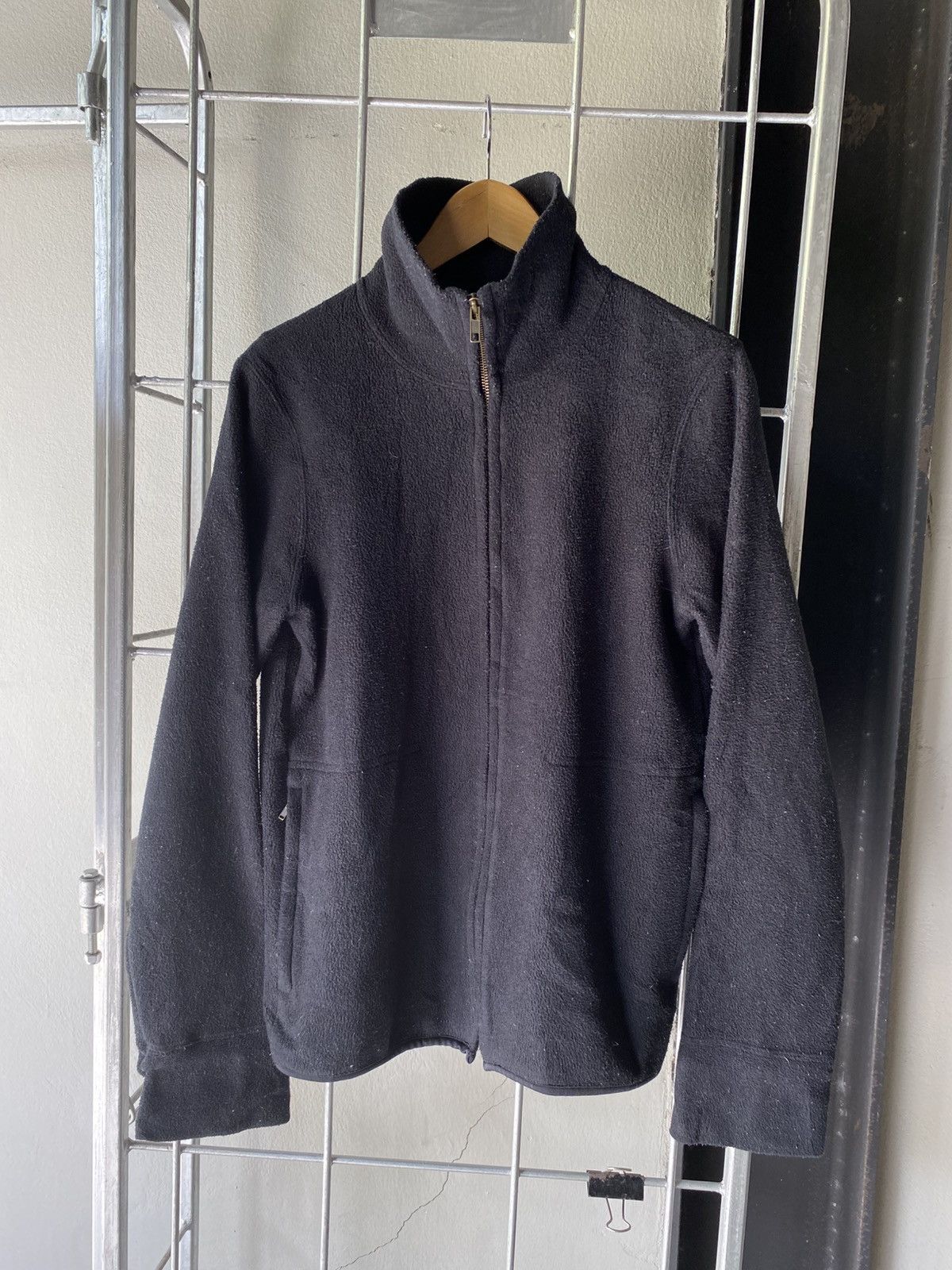 Tsumori Chisato TSUMORI CHISATO Black zip sweater with two side pockets Size US S / EU 44-46 / 1 - 1 Thumbnail