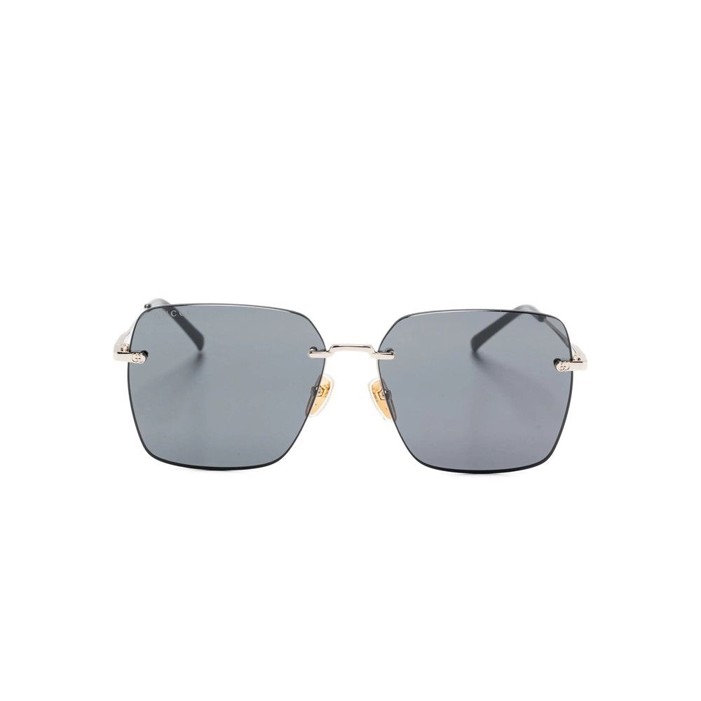 Gucci Gucci BLACK Sunglasses Size ONE SIZE - 1 Thumbnail