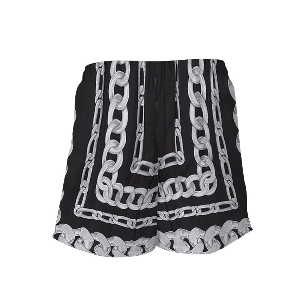 Designer ‘Medusa Chains’ Bermuda Shorts Size US 29 - 2 Thumbnail