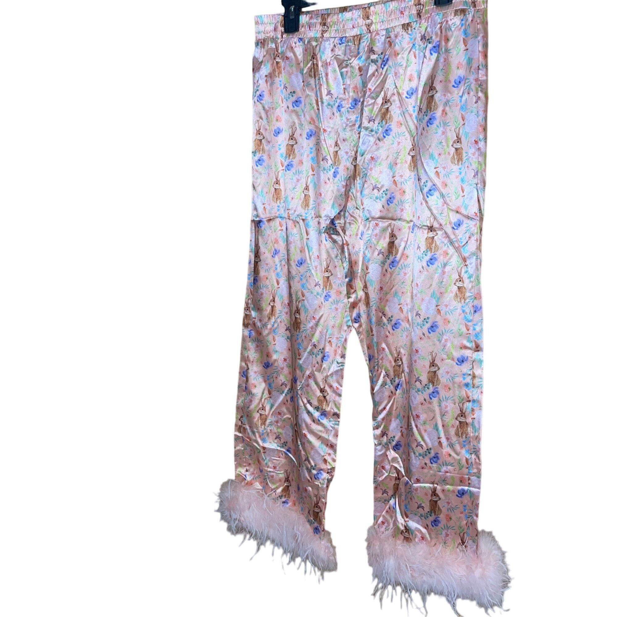 Other Ivy City Co Womens Pajama Set Size Large Pink Size ONE SIZE - 3 Thumbnail