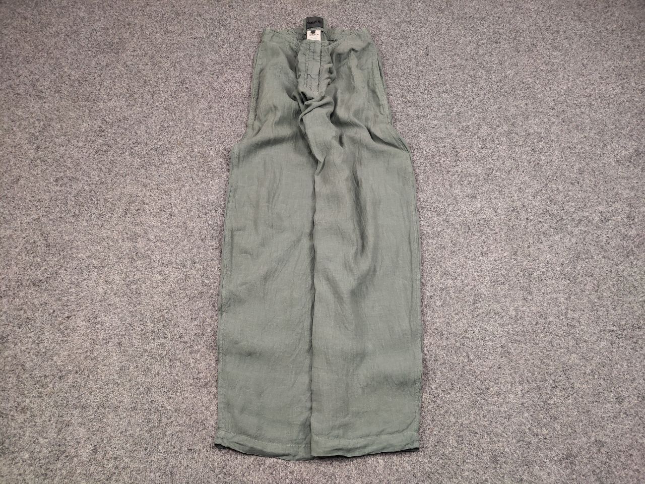 OSKA Oska Germany Design Linen pistachio color Light Baggy Pants Size 32" / US 10 / IT 46 - 2 Thumbnail