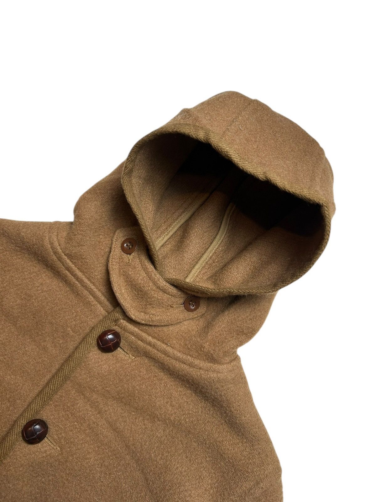 Danton Danton Vetements De Travail Wool Mosser Hooded Jacket Size US M / EU 48-50 / 2 - 7 Thumbnail