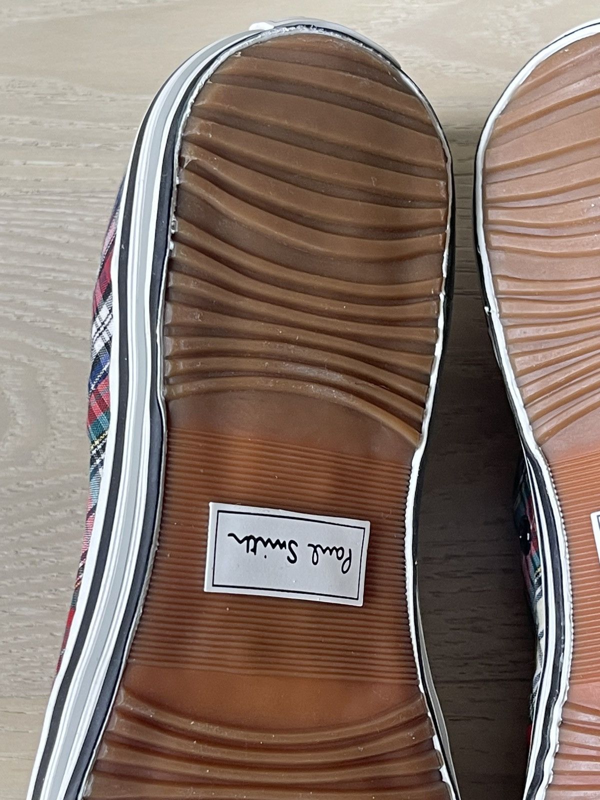Paul Smith DS Paul Smith Musa Sneakers Red Tartan Multi UK7/US8 Men’s Size US 8 / EU 41 - 10 Thumbnail