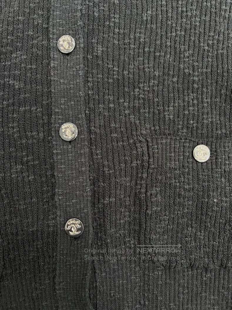 Chanel Chanel Black long-sleeved cardigan coat Size XS / US 0-2 / IT 36-38 - 3 Thumbnail