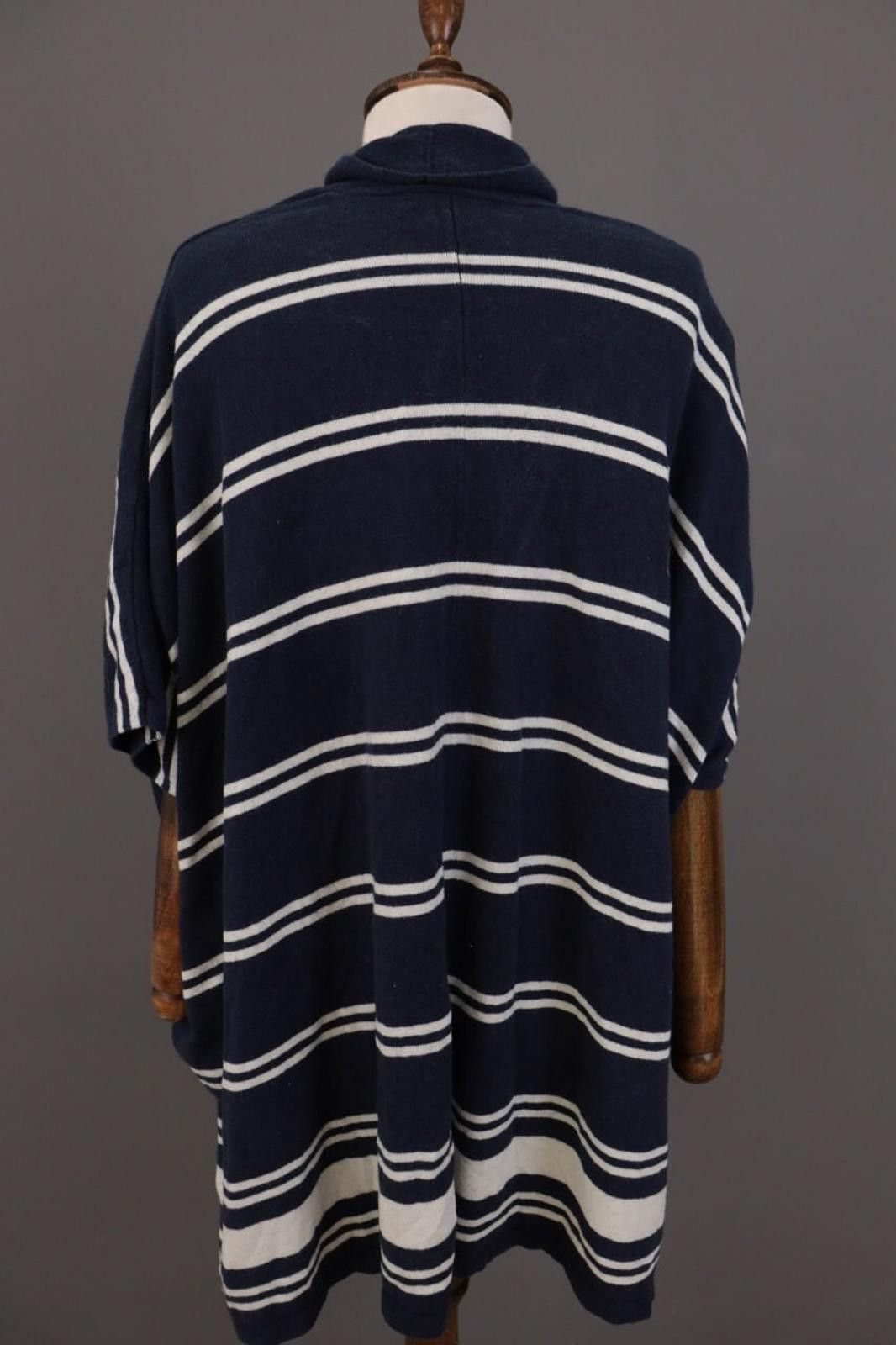 Lauren Ralph Lauren Lauren Ralph Lauren Blue Striped Silk Sweater Size S Size S / US 4 / IT 40 - 7 Thumbnail